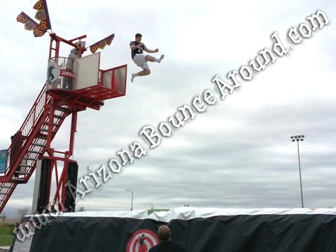 stunt jumping air bag rental Arizona California